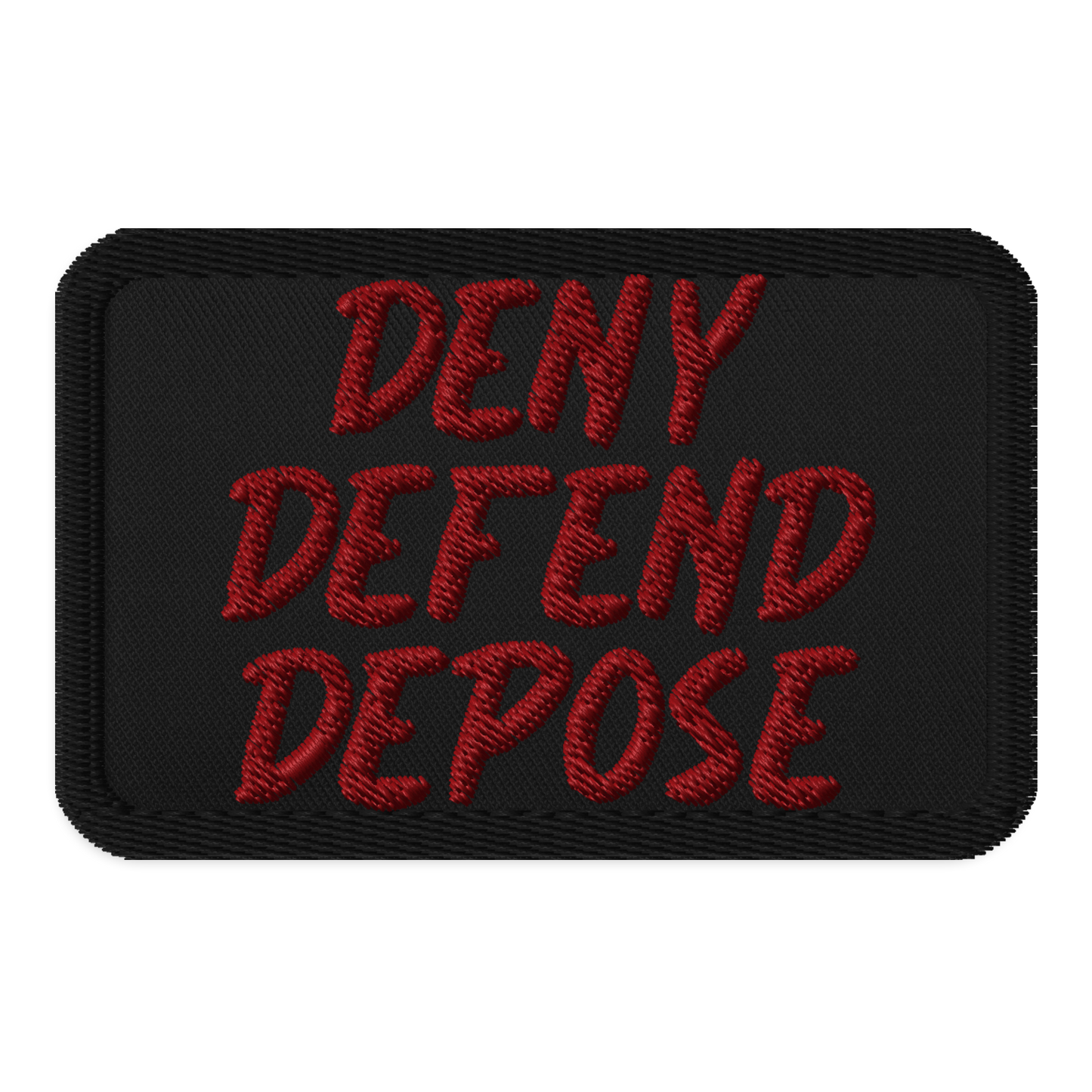 Rebel Patches: Three D's of Insurgency