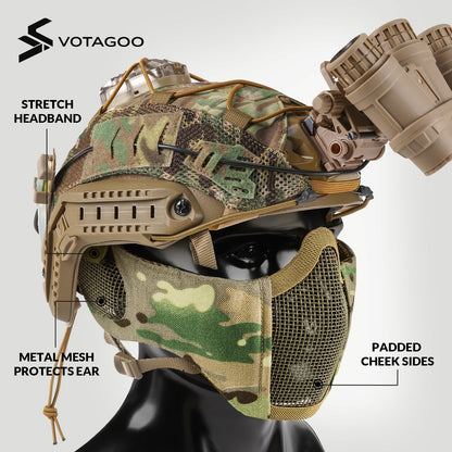 VOTAGOO® Airsoft Mesh Mask