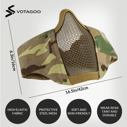VOTAGOO® Airsoft Mesh Mask