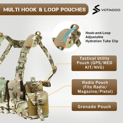 VOTAGOO® Tactical Airsoft Chest Rig