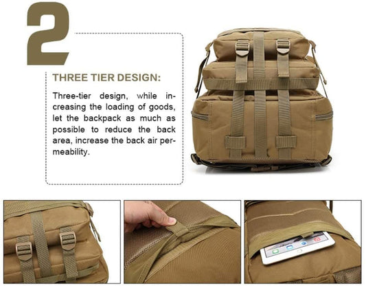 Rucksacks for Hiking Outdoor Camping Trekking Hunting 30L