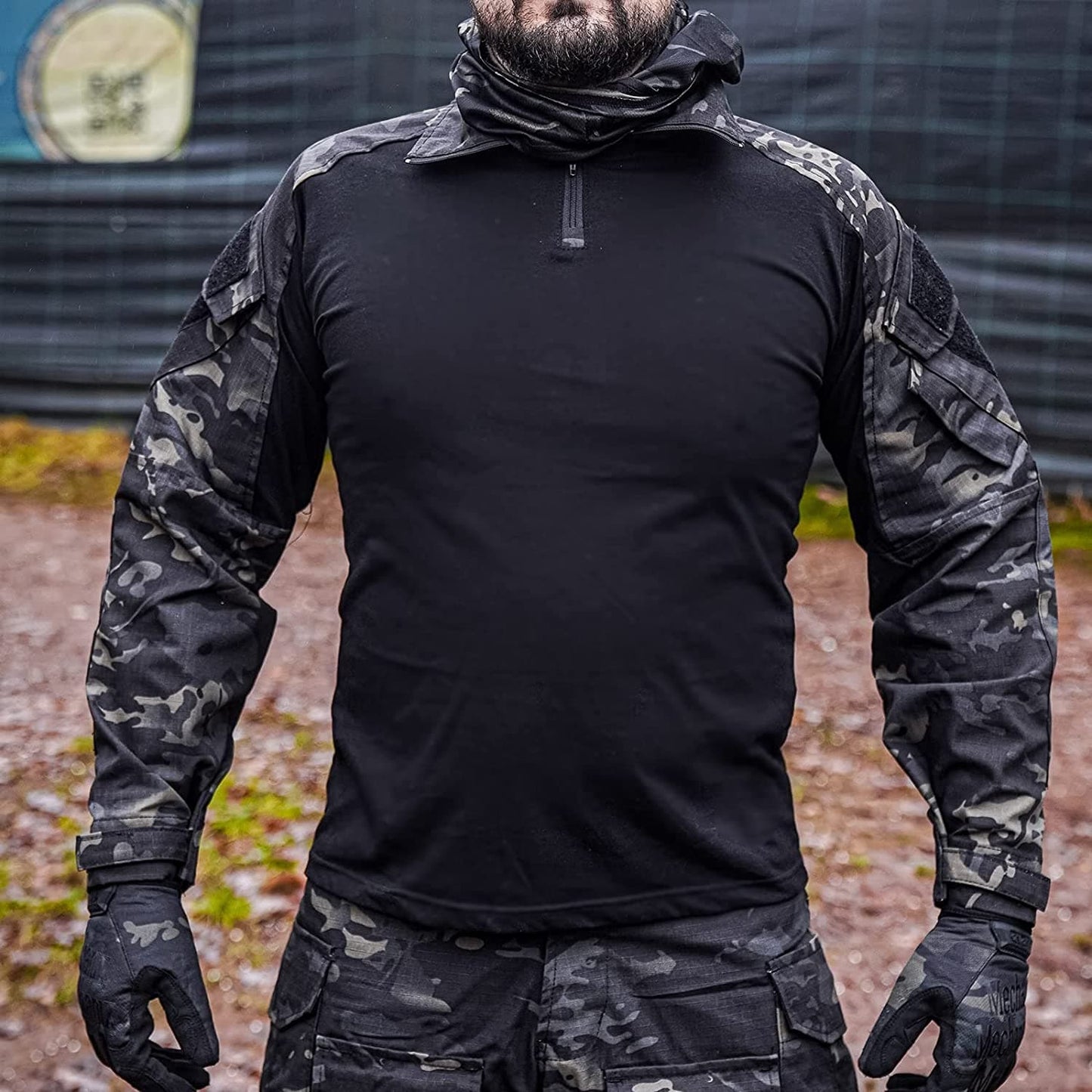 Military Airsoft G3 long Sleeve With elbow pads