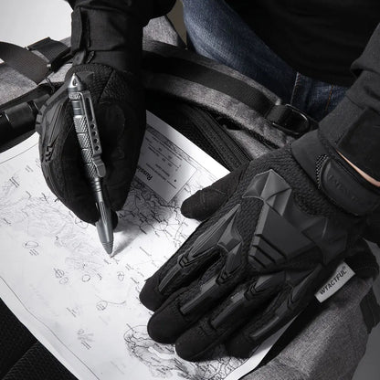 Tactical Gloves Airsoft Men Combat Working Shooting Hunting Full Finger Glove Paintball Driving Rubber Protective Gear