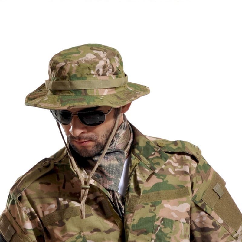 Tactical Airsoft Sniper Camouflage Bucket Boonie Hats