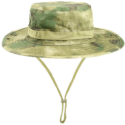 Tactical Airsoft Sniper Camouflage Bucket Boonie Hats