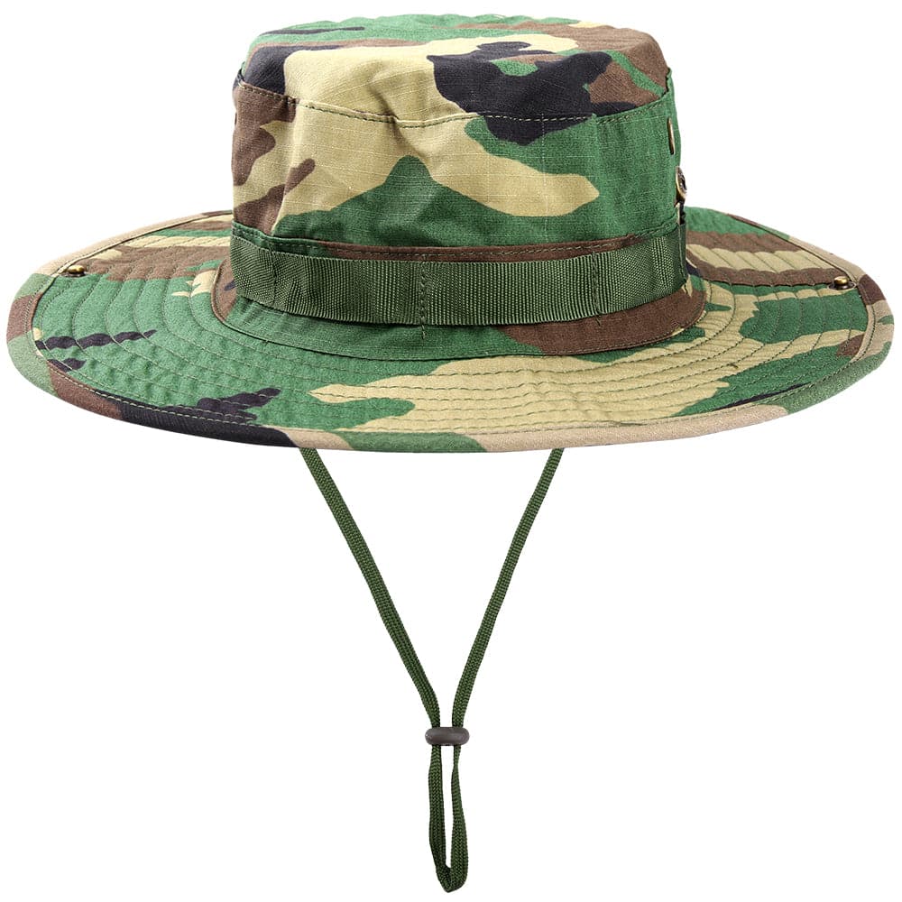 Tactical Airsoft Sniper Camouflage Bucket Boonie Hats