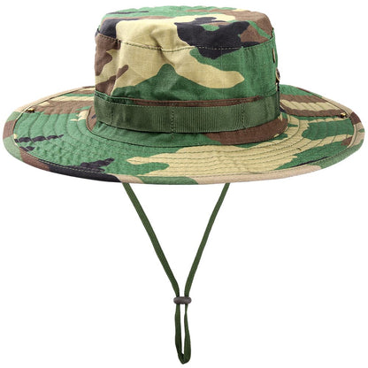 Tactical Airsoft Sniper Camouflage Bucket Boonie Hats