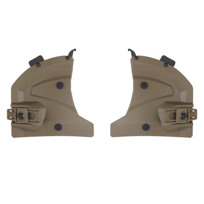 Airsoft Shooting Full Protective Helmet Set Wearing Tactical Helmet Mouth Protector Ear Protector Goggles For Special Operation