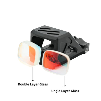 Tactical Red Dot Sight W/Automatic Photosensitive and Glock Universal sight.
