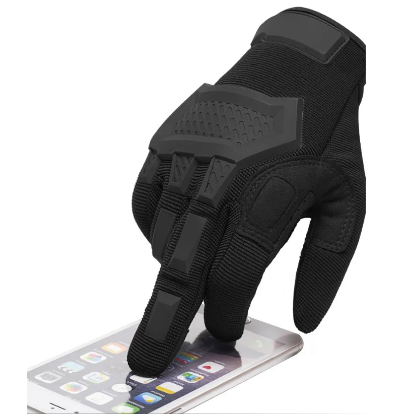 Touch Scree Tactical Gloves Men's’ Paintball Airsoft Outdoor Sport Shooting Hiking Racing Police Full Finger Gloves