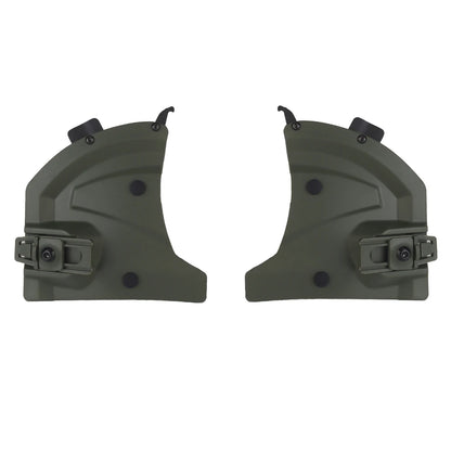 Airsoft Shooting Full Protective Helmet Set Wearing Tactical Helmet Mouth Protector Ear Protector Goggles For Special Operation