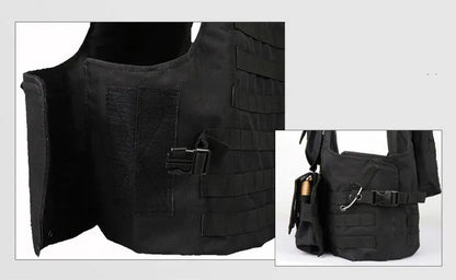 Tactical Vest CS Game Airsoft Assault Molle Vest Equipment Outdoor Clothing Hunting Camouflage Vest Combat Security Waistcoat