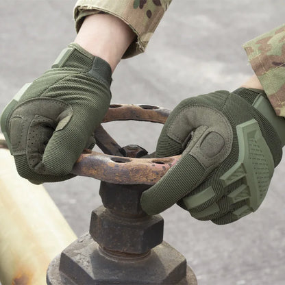 Touch Scree Tactical Gloves Men's’ Paintball Airsoft Outdoor Sport Shooting Hiking Racing Police Full Finger Gloves