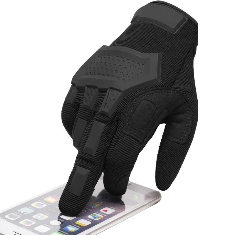 Touch Scree Tactical Gloves Men's’ Paintball Airsoft Outdoor Sport Shooting Hiking Racing Police Full Finger Gloves