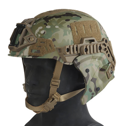 Airsoft Shooting Full Protective Helmet Set Wearing Tactical Helmet Mouth Protector Ear Protector Goggles For Special Operation
