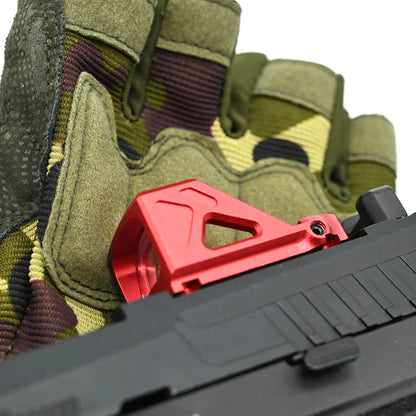 Tactical Red Dot Sight W/Automatic Photosensitive and Glock Universal sight.
