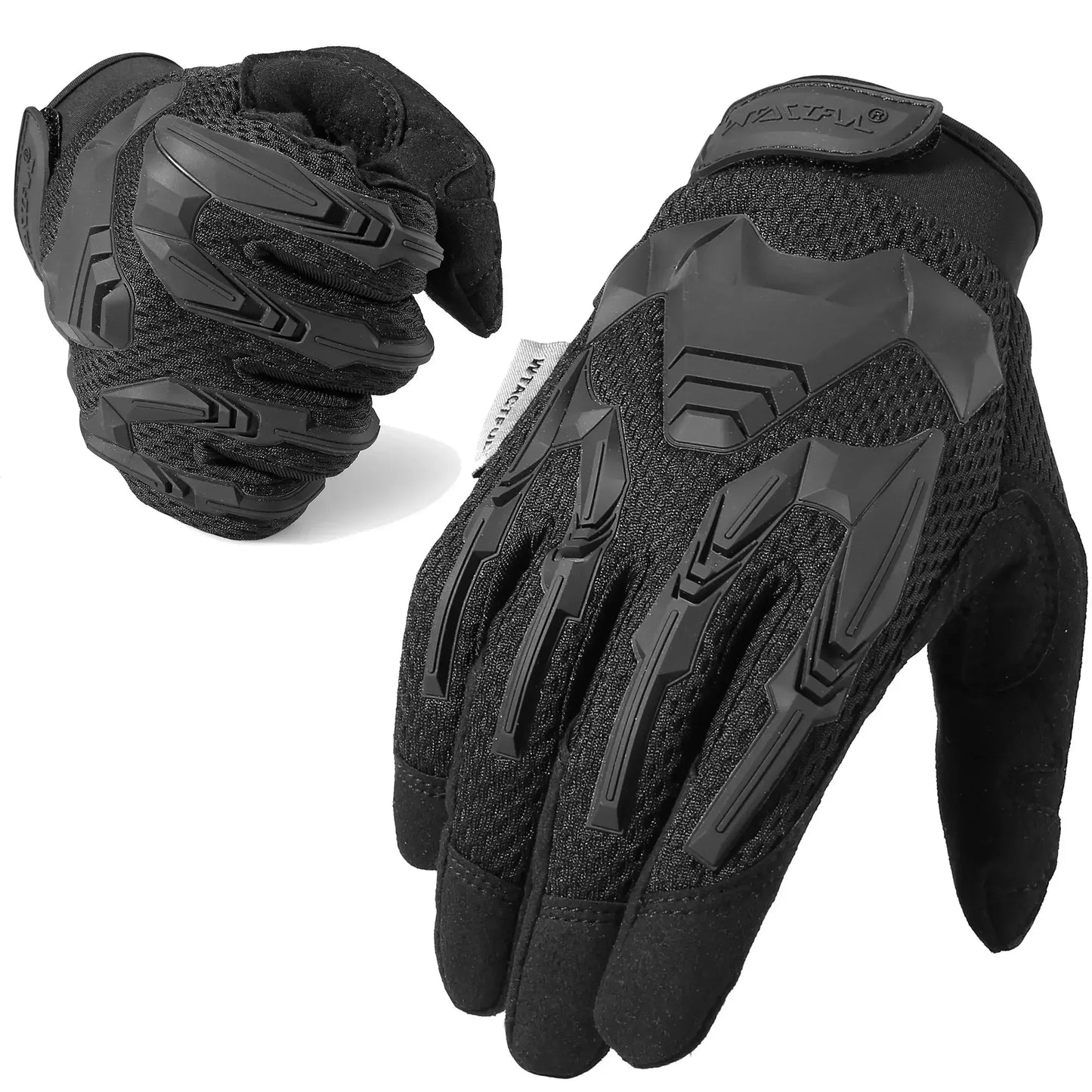 Tactical Gloves Airsoft Men Combat Working Shooting Hunting Full Finger Glove Paintball Driving Rubber Protective Gear