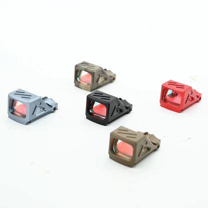 Tactical Red Dot Sight W/Automatic Photosensitive and Glock Universal sight.