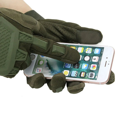 Touch Scree Tactical Gloves Men's’ Paintball Airsoft Outdoor Sport Shooting Hiking Racing Police Full Finger Gloves